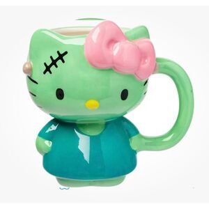 Sanrio Hello Kitty Frankenstein Halloween Costume 20oz 3D Ceramic Mug NEW IN BOX
